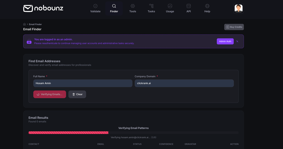 Bulk email verification at scale