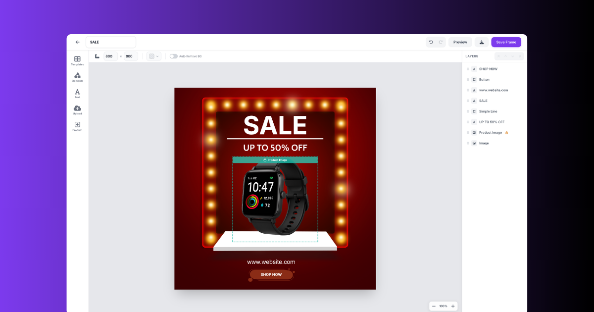 AI image enhancement
