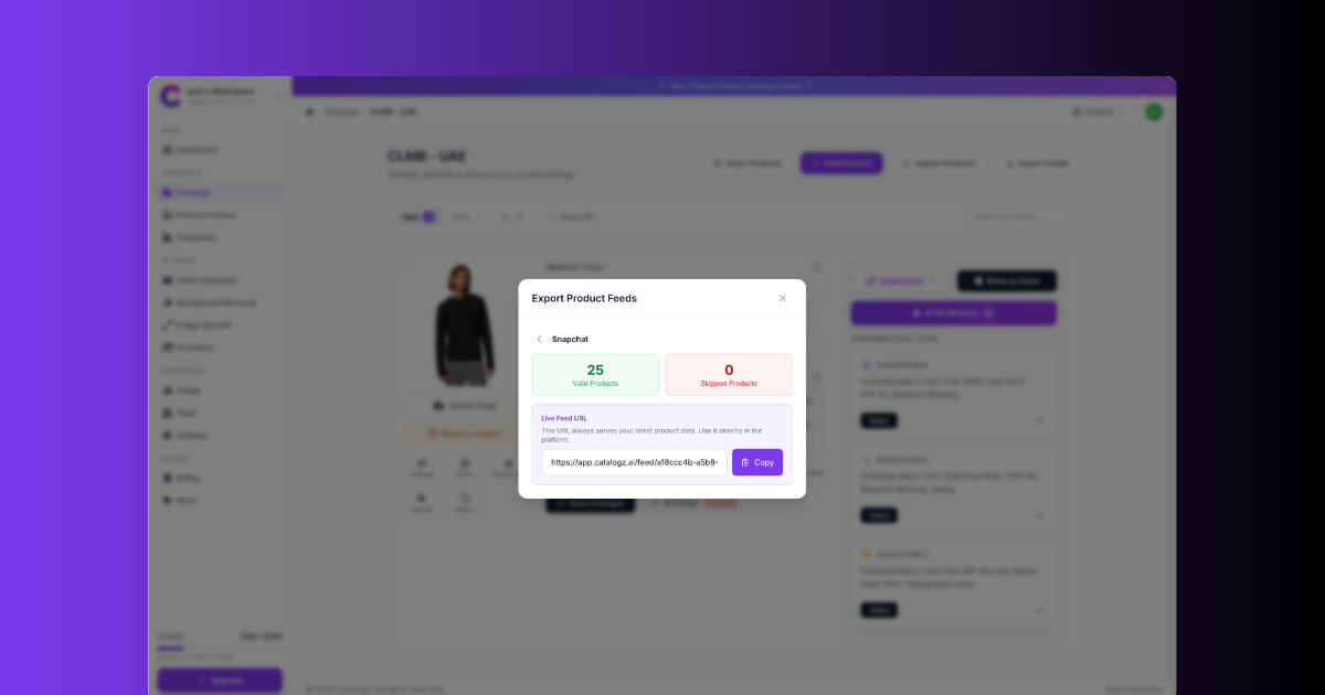 Smart feed optimization for marketplaces